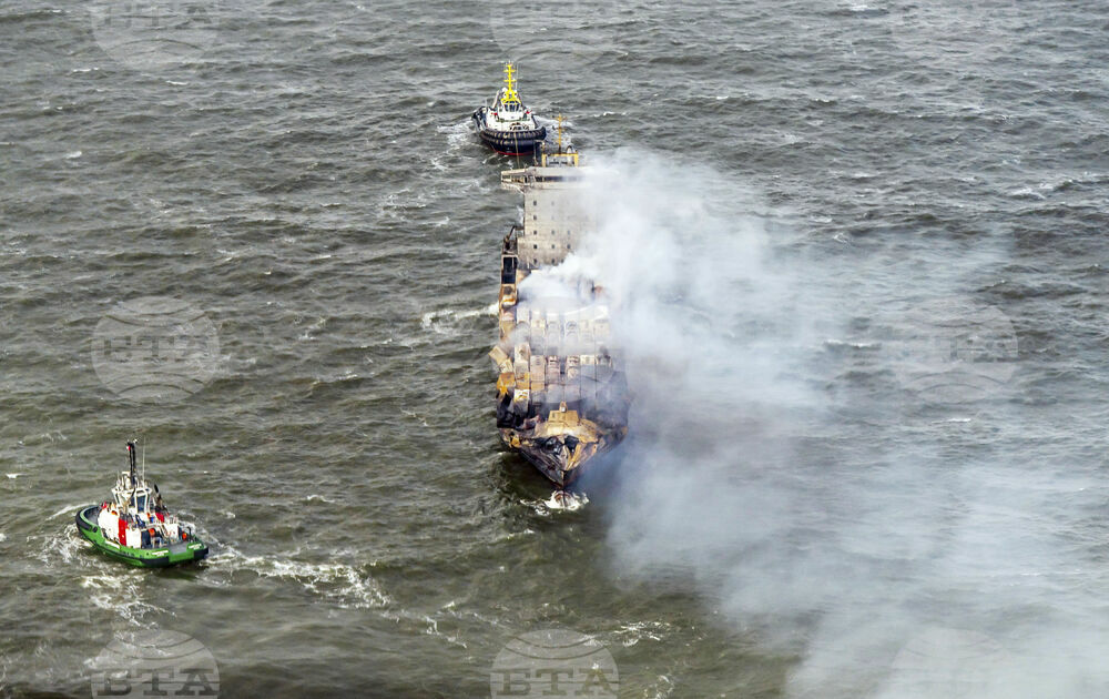 Britain Ships Collide