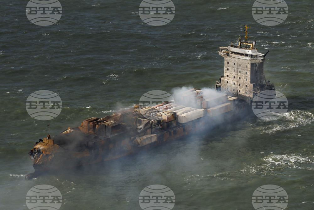 Britain Ships Collide