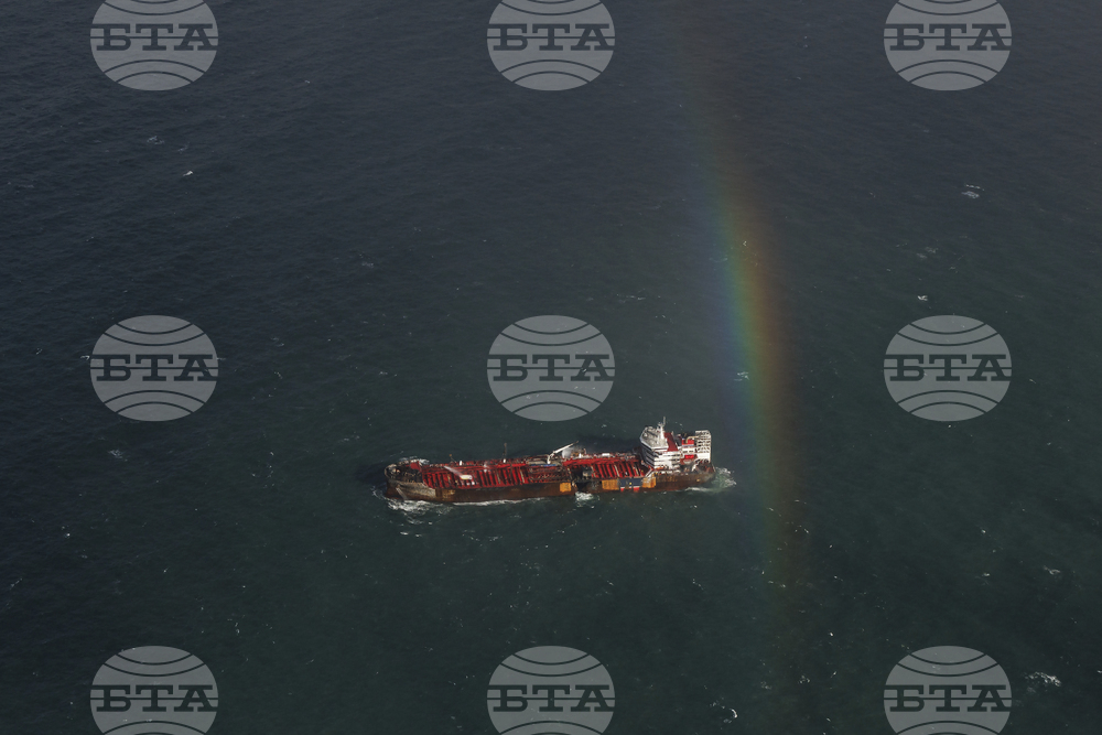 Britain Ships Collide
