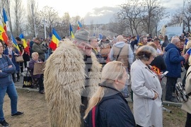 Румъния - Букурещ - привърженици на Калин Джорджеску