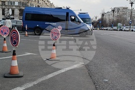 Румъния - Букурещ - привърженици на Калин Джорджеску