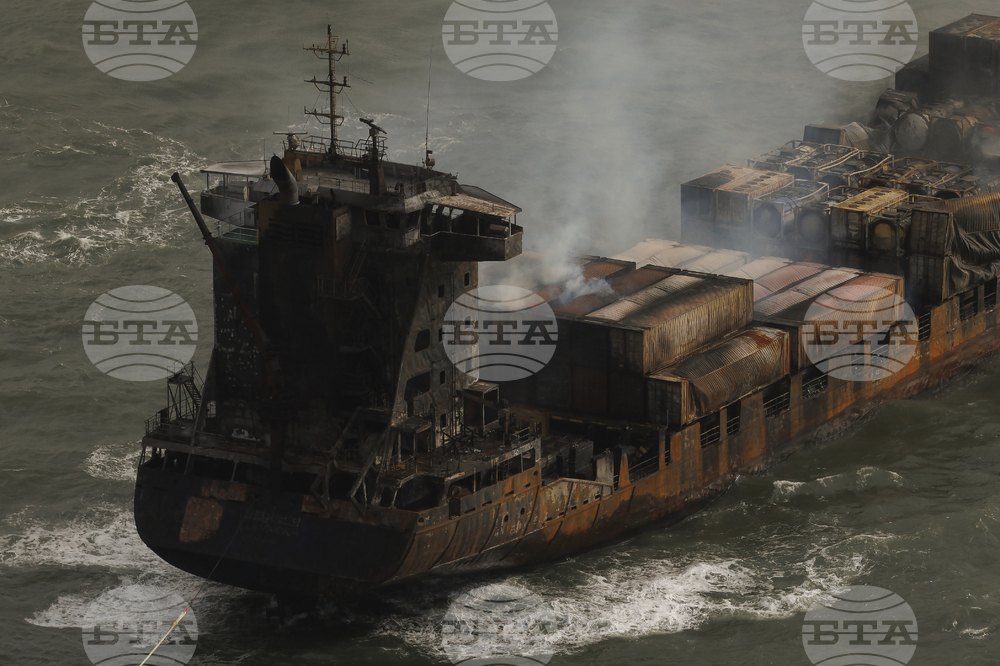 Britain Ships Collide