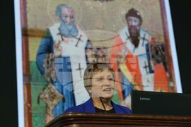 БАН - "Икони от Националния църковен историко-археологически музей" - книга - представяне