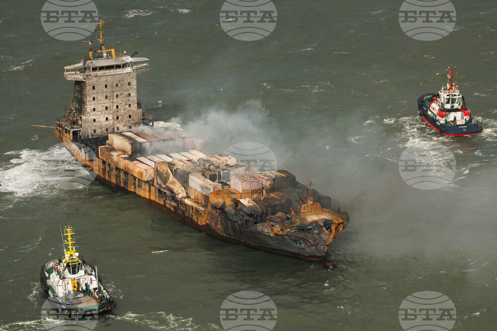 Britain Ships Collide