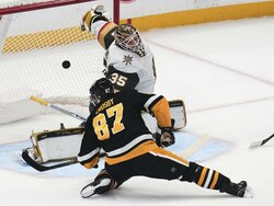 Golden Knights Penguins Hockey
