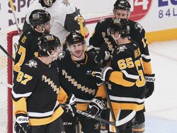 Golden Knights Penguins Hockey