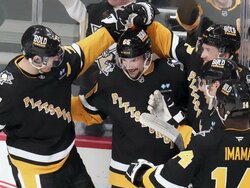 Golden Knights Penguins Hockey