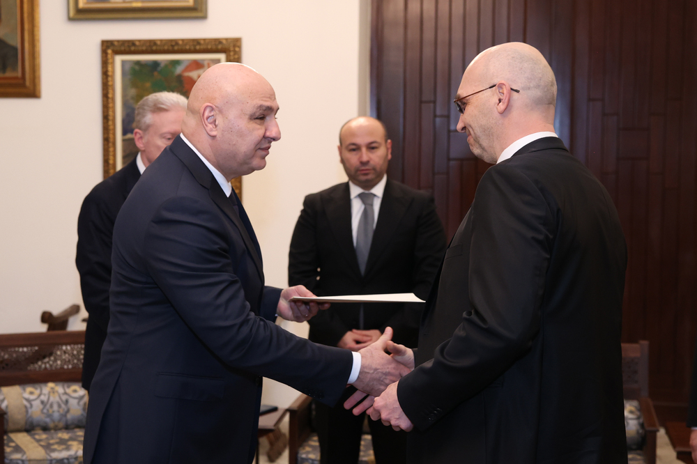 Посланик Ясен Томов връчи акредитивните си писма на президента на Ливан, съобщи МВнР