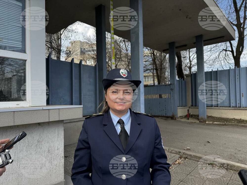 Комисар Мария Ботева - акция "Колани" - брифинг