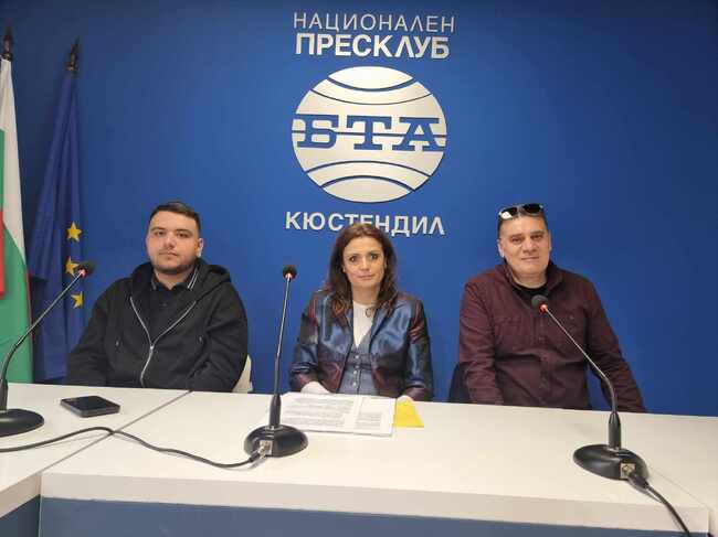 Пресконференция на сдружение "Дебют" - Кюстендил