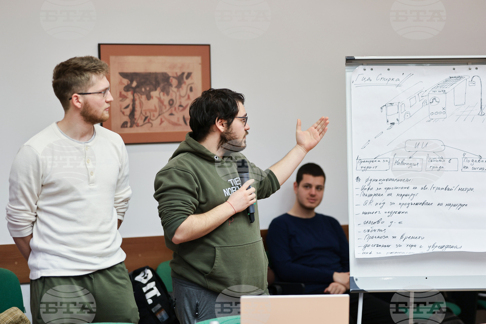 Two Teams Share First Place at BTA's Hackathon in Gabrovo