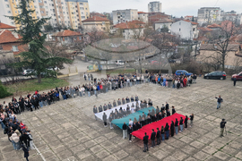Хасково - Военно окръжие - Езикова гимназия - флашмоб