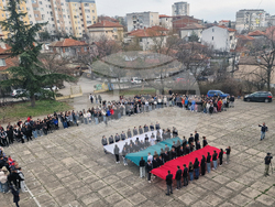 Хасково - Военно окръжие - Езикова гимназия - флашмоб
