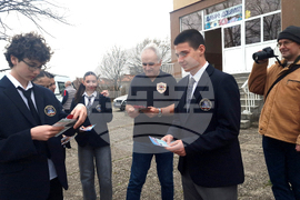 Хасково - Военно окръжие - Езикова гимназия - флашмоб