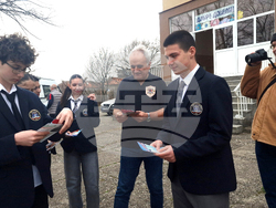 Хасково - Военно окръжие - Езикова гимназия - флашмоб