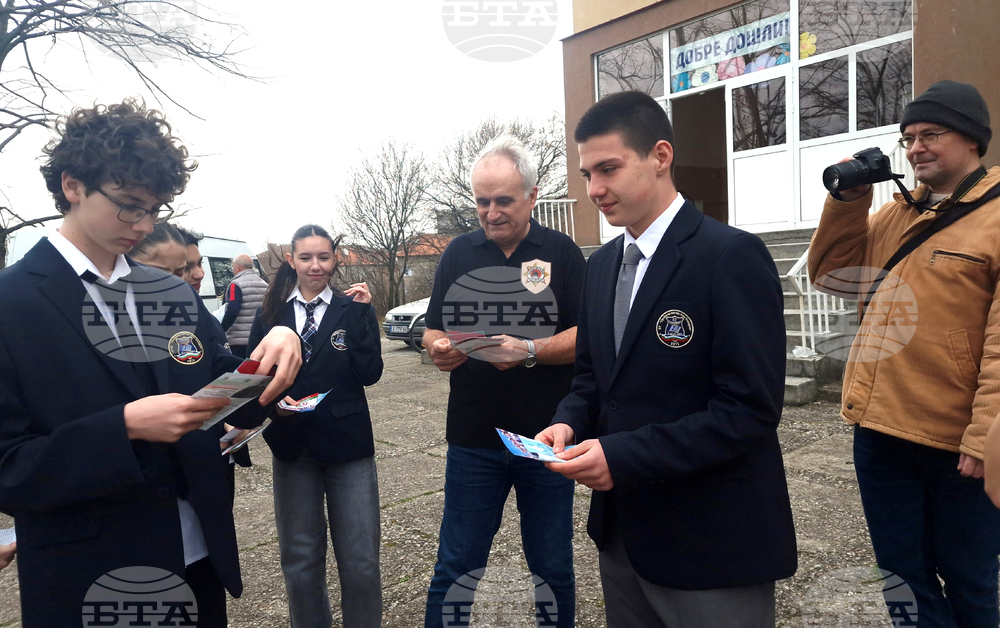 Хасково - Военно окръжие - Езикова гимназия - флашмоб