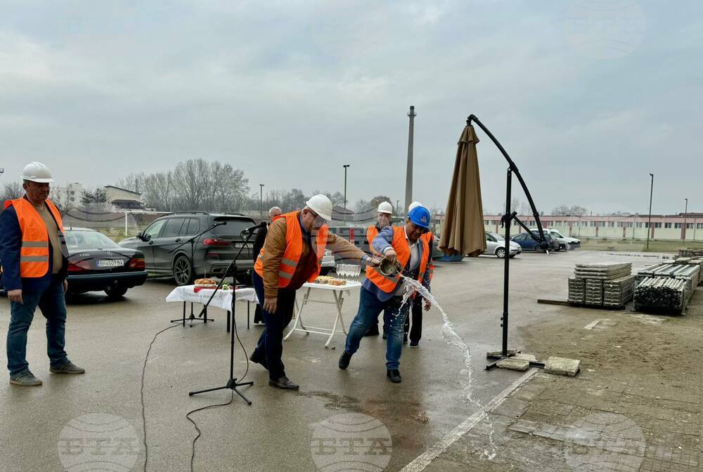 Община Видин: Символична първа копка на строително-монтажните дейности на стадион „Георги Бенковски“