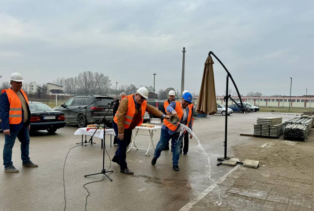 Община Видин: Символична първа копка на строително-монтажните дейности на стадион „Георги Бенковски“