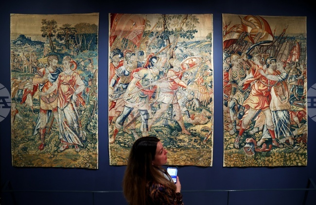 Националната галерия показа колекцията си от западноевропейски гоблени в изложба в "Квадрат 500"