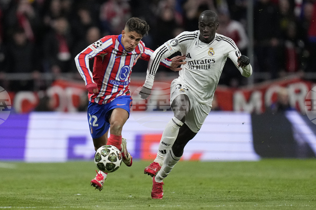 Защитникът на Реал (Мадрид) Ферлан Менди ще отсъства от терена за неопределен срок от време заради контузия в лявото бедро