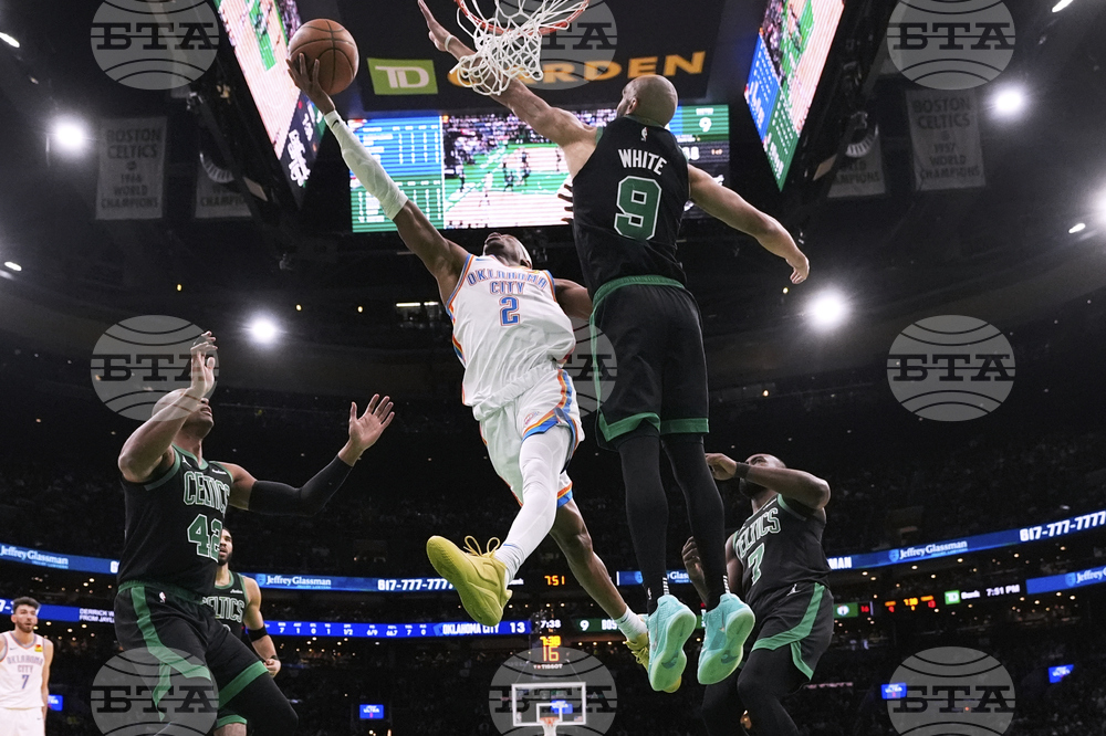 Шай Гилджъс-Александър отбеляза 34 точки и изведе Оклахома Сити Тъндър до победа над Бостън Селтикс в сблъсъка на най-добрите отбори в НБА