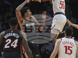 Clippers Heat Basketball