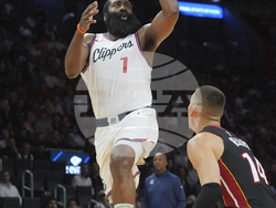 Clippers Heat Basketball