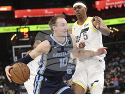 Jazz Grizzlies Basketball