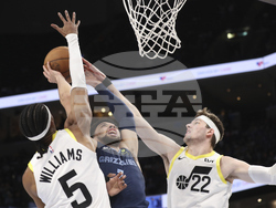 Jazz Grizzlies Basketball