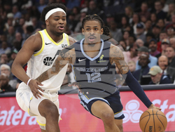 Jazz Grizzlies Basketball