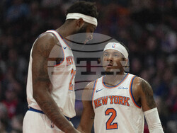 Knicks Trail Blazers Basketball