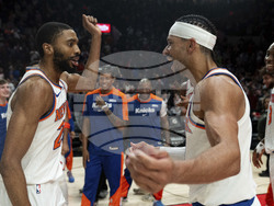 Knicks Trail Blazers Basketball