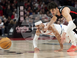 Knicks Trail Blazers Basketball