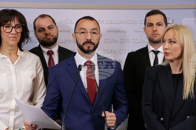 Столичен общински съвет - ГЕРБ-СДС - брифинг