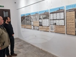 Лом - „Строителите на Паметника на свободата“ - изложба