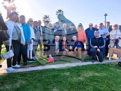 Сънародници отбелязаха Деня на спасяването на българските евреи пред паметника на Спасението в Тел Авив