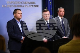 Народно събрание - управляващо мнозинство - пресконференция