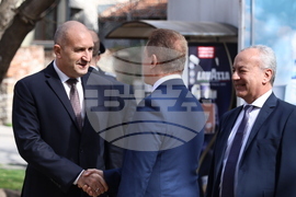 Пловдив - Румен Радев - Пловдивски университет "Паисий Хилендарски" - посещение