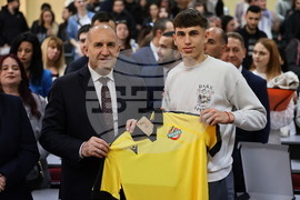 Пловдив - Румен Радев - Пловдивски университет "Паисий Хилендарски" - посещение