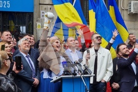 Румъния - Букурещ - Диана Шошоака - президентски избори