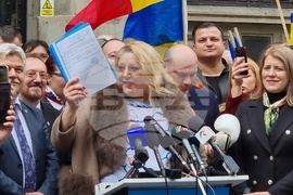 Румъния - Букурещ - Диана Шошоака - президентски избори