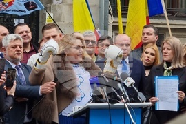 Румъния - Букурещ - Диана Шошоака - президентски избори