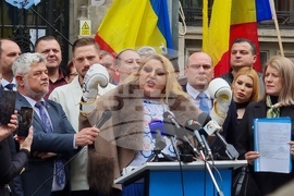 Румъния - Букурещ - Диана Шошоака - президентски избори