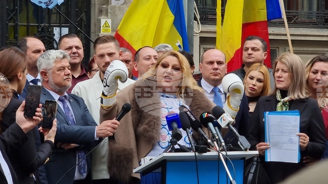 Диана Шошоака призова суверенистките партии да се обединят и да отстранят настоящото правителство на Румъния