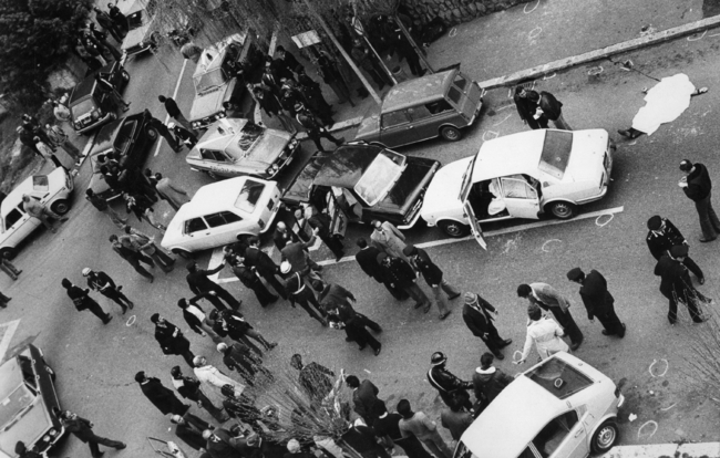 На 16 март 1978 г. италианският политик Алдо Моро е отвлечен и по-късно убит от нелегалната организация „Червените бригади“