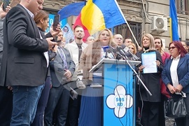 Румъния - Букурещ - Диана Шошоака - президентски избори