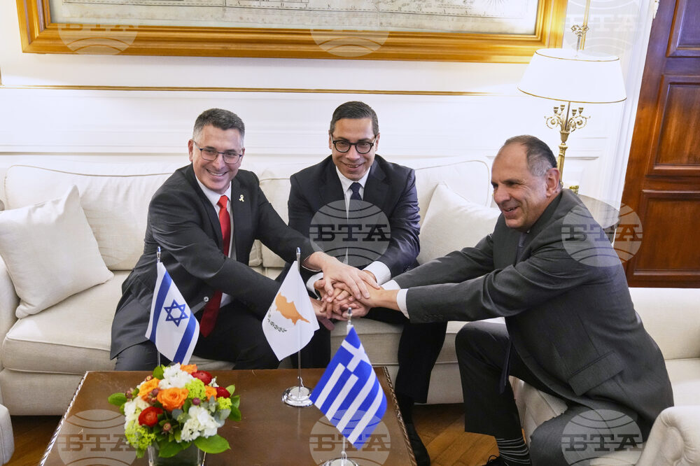 Външните министри на Гърция, Кипър и Израел са поканили държавния секретар на САЩ Марко Рубио на следващата им среща