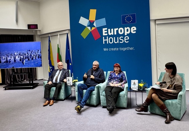 Проф. Христо Пимпирев се срещна с ученици и студенти в Сараево