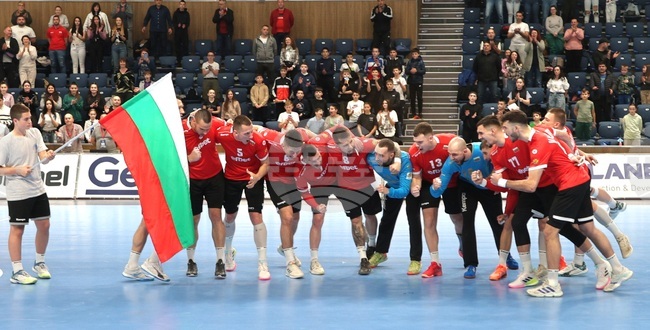 Мъжкият национален отбор на България по хандбал записа победа и загуба в контроли в Сърбия