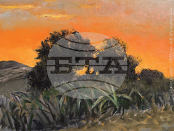 Творба на Алберт Хаджиганев. Снимка: Организаторите на изложбата